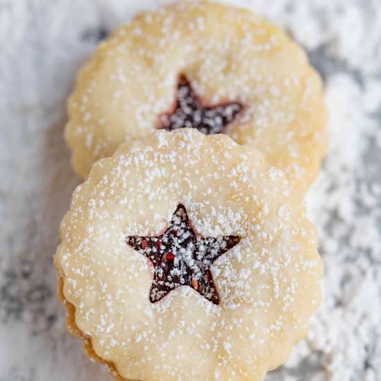 Linzer Cookies