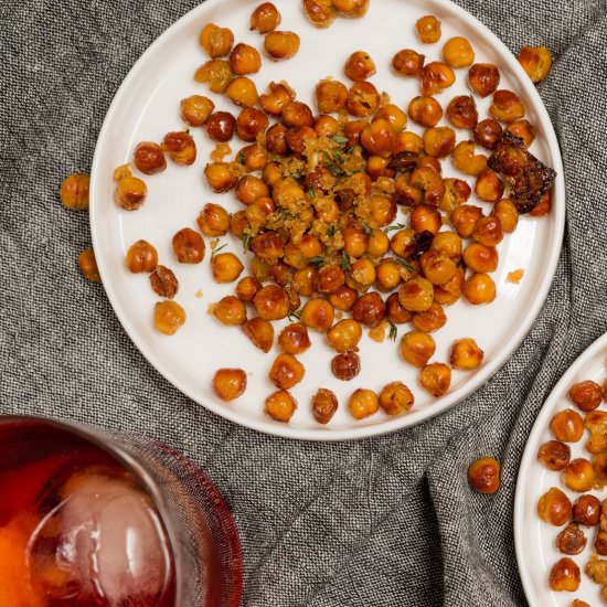 Crispy Chic Peas