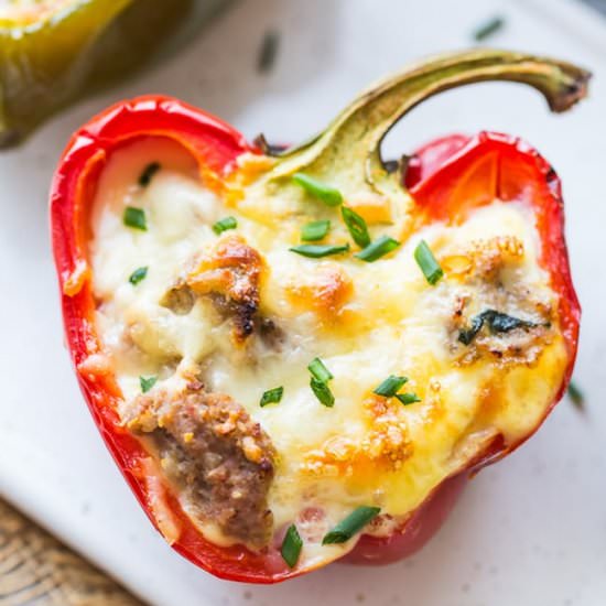 Breakfast Stuffed Bell Peppers