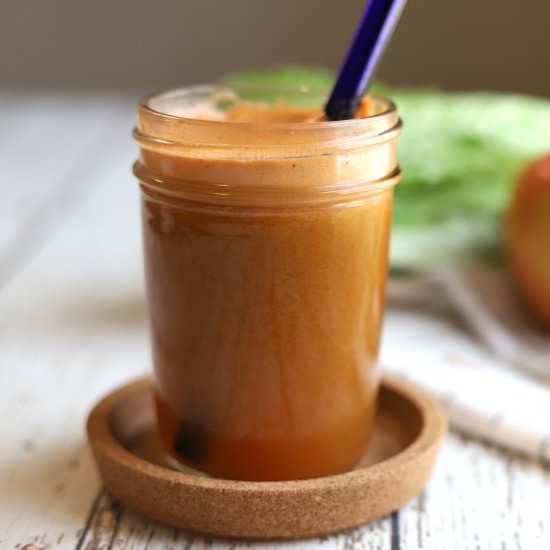 Carrot juice recipe with apple