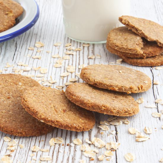Gluten-Free Oatmeal Digestives