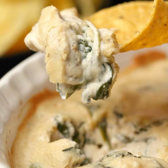 Vegan Spinach Artichoke Dip