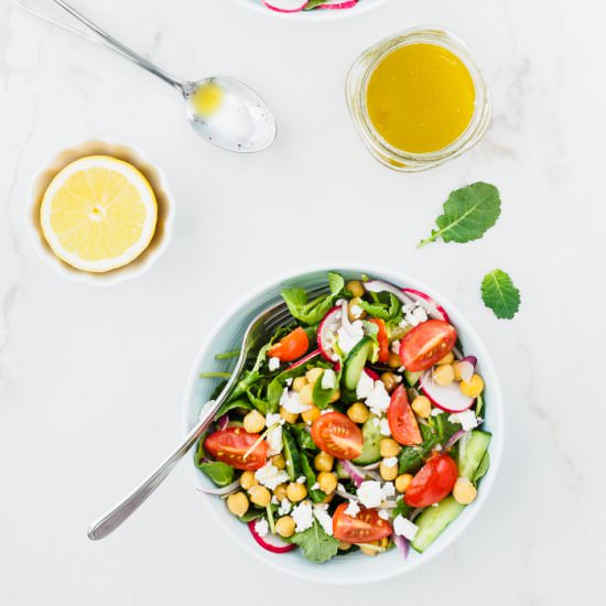 Mediterranean Kale Salad