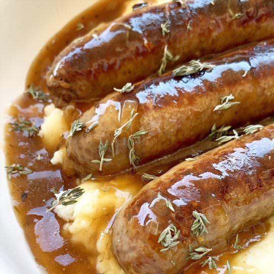 Instant Pot Bangers & Mash