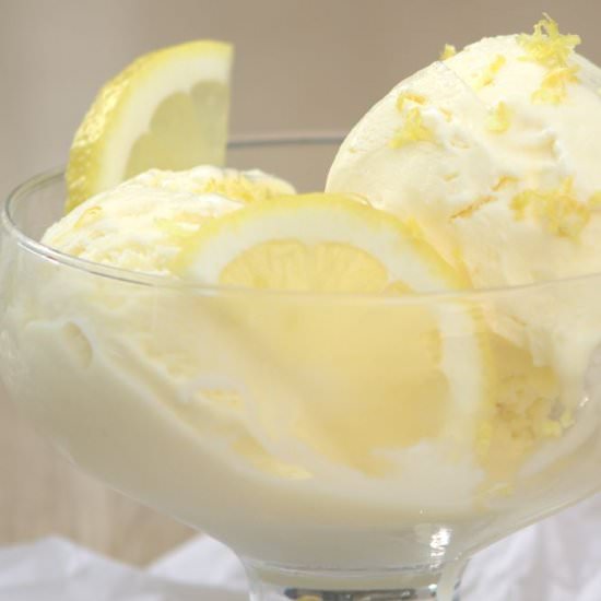 Lemon Custard Ice Cream