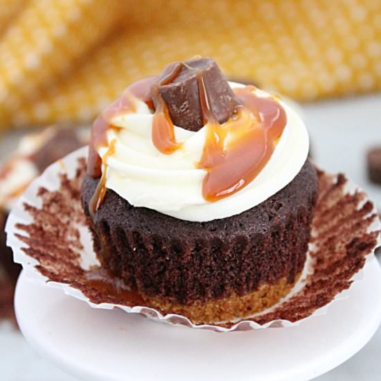 Rolo Cupcakes