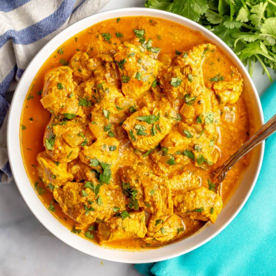 Easy healthy butter chicken