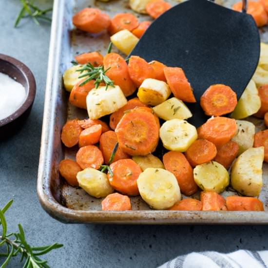 Roasted Carrots and Parsnips