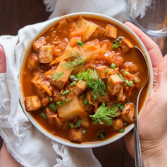 Vegan Bigos (Polish Hunter’s Stew)
