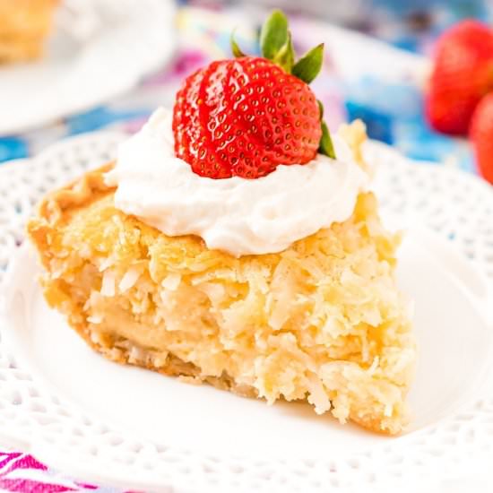 Coconut Custard Pie
