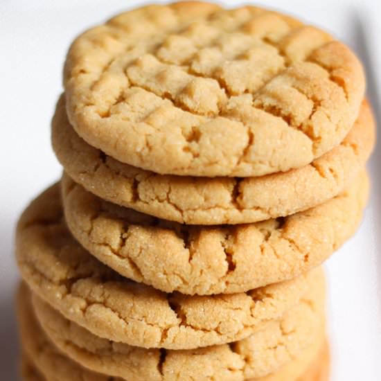 Award winning peanut butter cookies