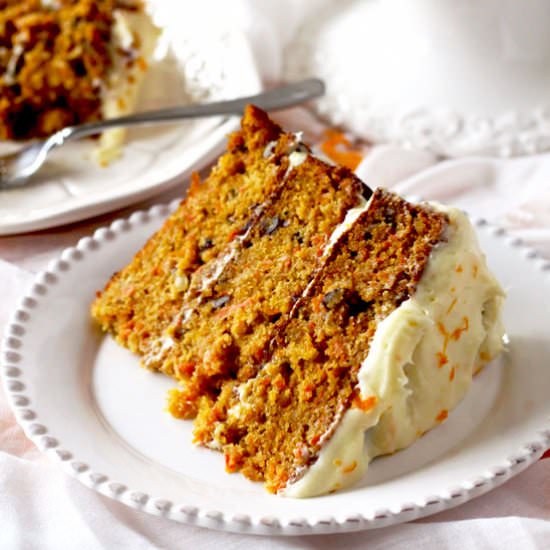 Carrot Cake w/ Orange Grand Marnier