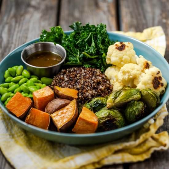 Buddha Bowl w/ Roasted Vegetables