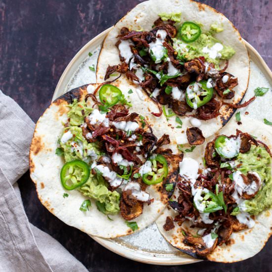 Vegan Mushroom Carnitas