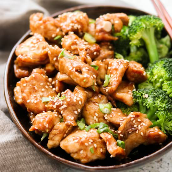 Whole30 Sesame Chicken