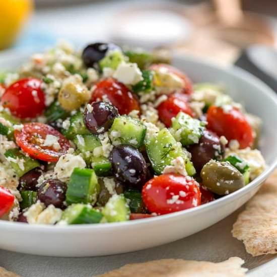 Greek Salad with Feta