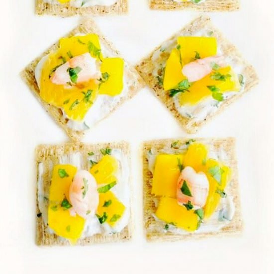 Mango Shrimp Bites