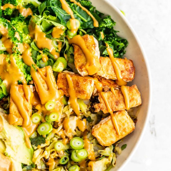 Low-Carb Vegan Dinner Bowl