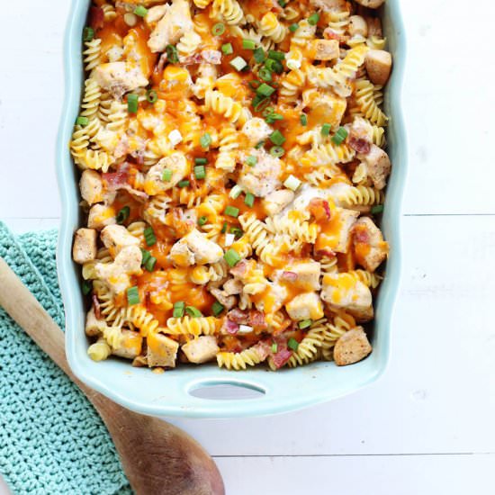 Chicken Bacon Ranch Casserole