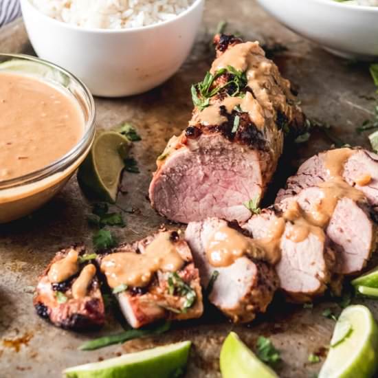 GRILLED THAI PORK TENDERLOIN