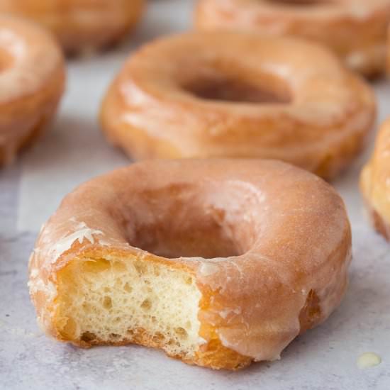 Vegan Glazed Doughnuts