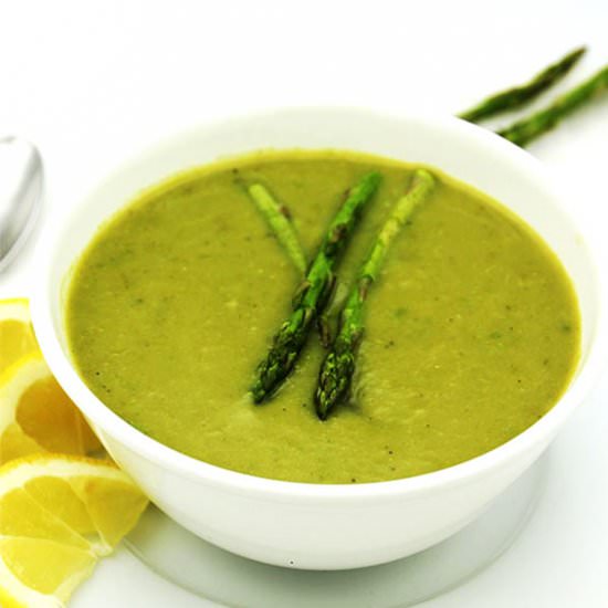creamy asparagus soup