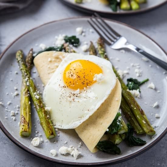 Savory Paleo Crepes