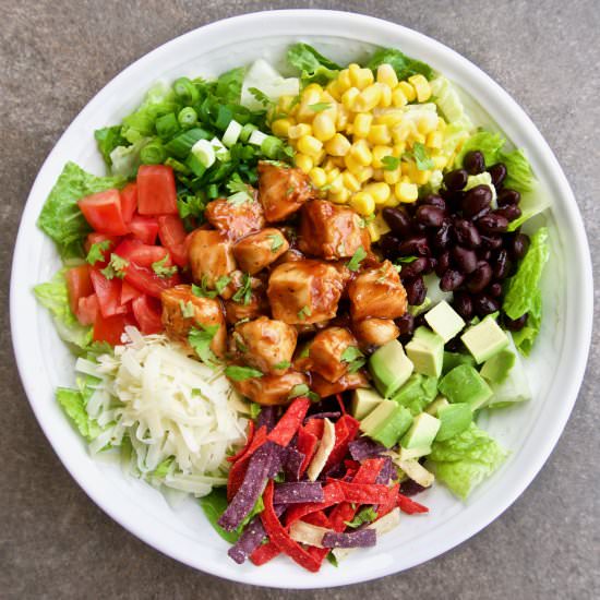 BBQ Chicken Chopped Salad