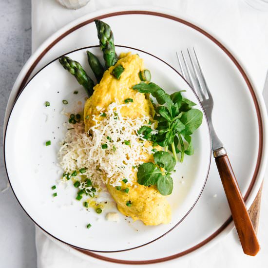 Asparagus Omelette