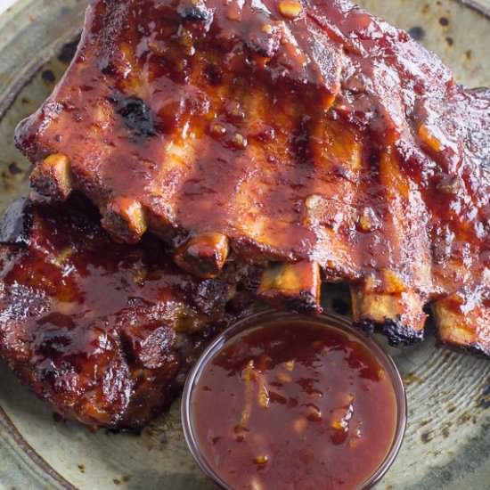 Oven-Roasted Orange Marmalade Ribs