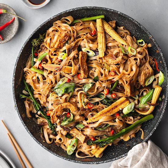 Vegan Drunken Noodles