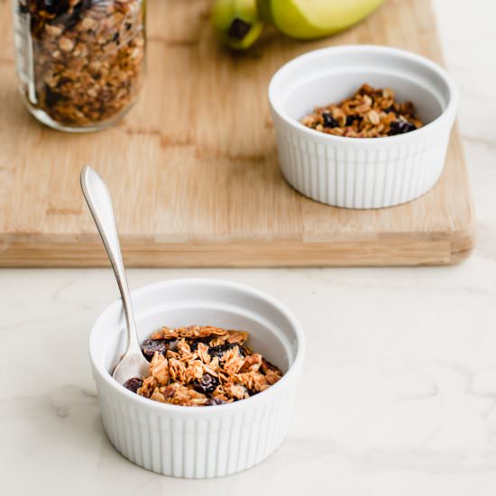 Cherry Pecan Granola