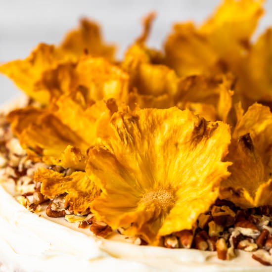 DRIED PINEAPPLE FLOWERS