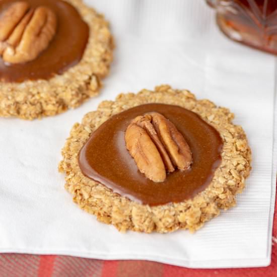 Maple Glazed Scottish Oatcakes