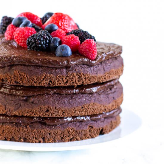 Chocolate 3-Layer Cake