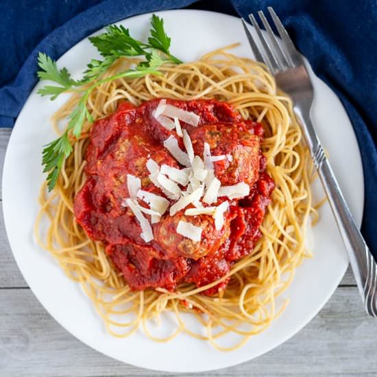 Meatballs in Marina Sauce