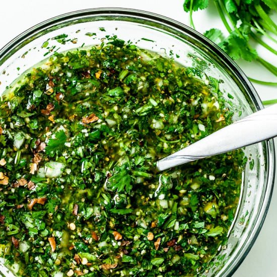 chimichurri sauce