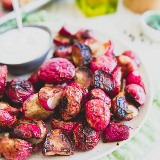 Roasted Radishes