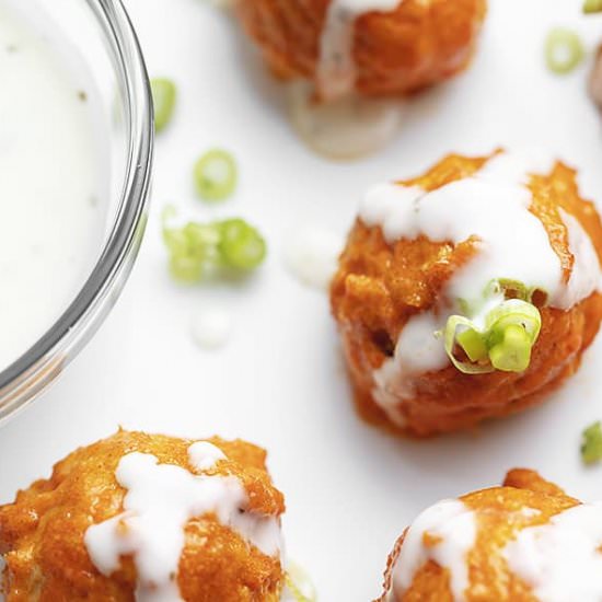 Buffalo Chicken Meatballs