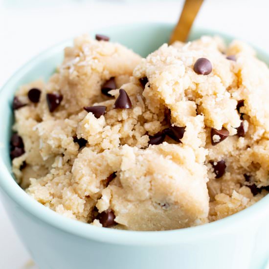 Coconut Flour Cookie Dough