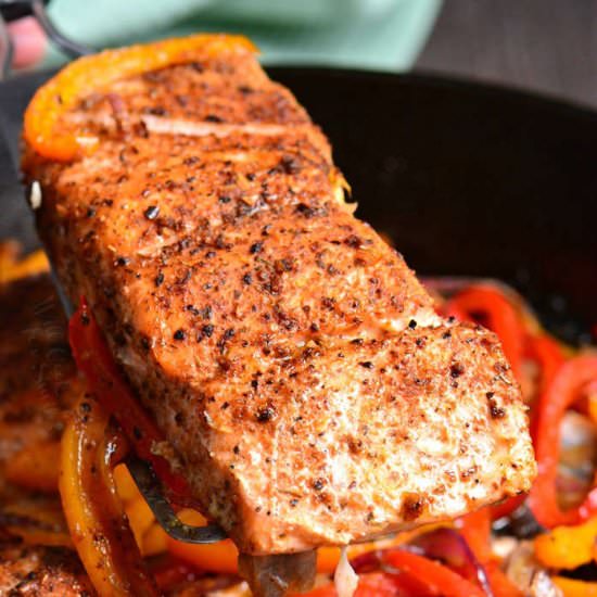 Cajun Baked Salmon