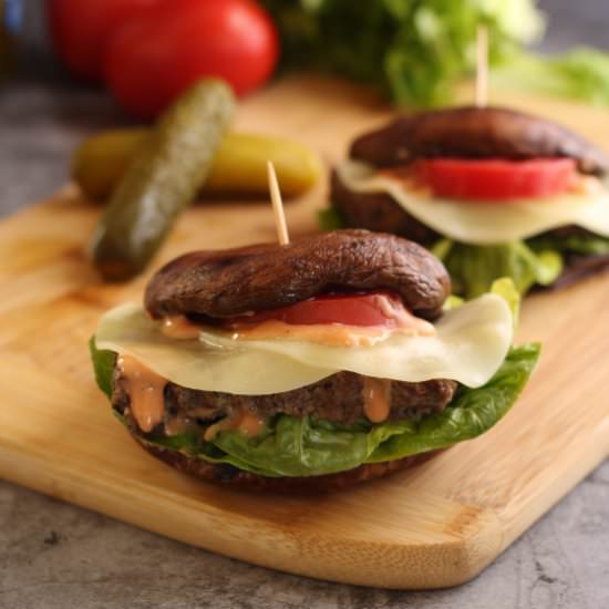 Mushroom Meatloaf Sandwich