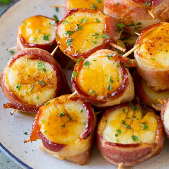 Bacon Wrapped Scallops