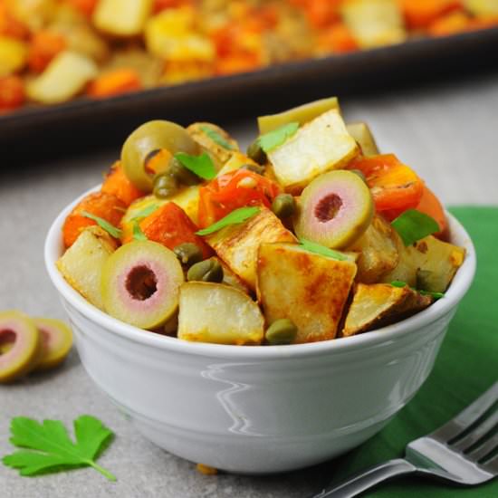Sicilian Roasted Root Vegetables