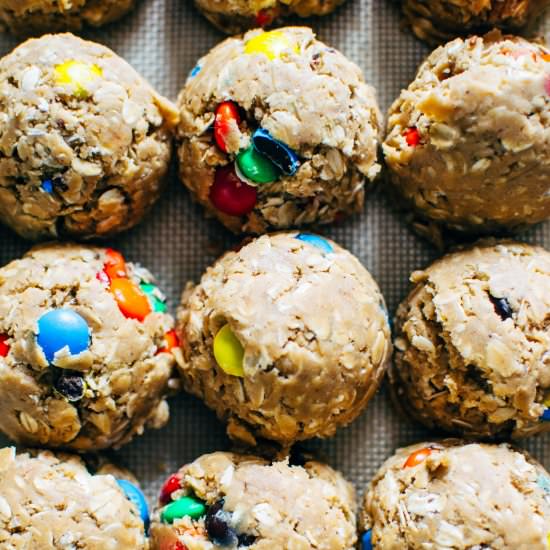Monster Peanut Butter Cookies