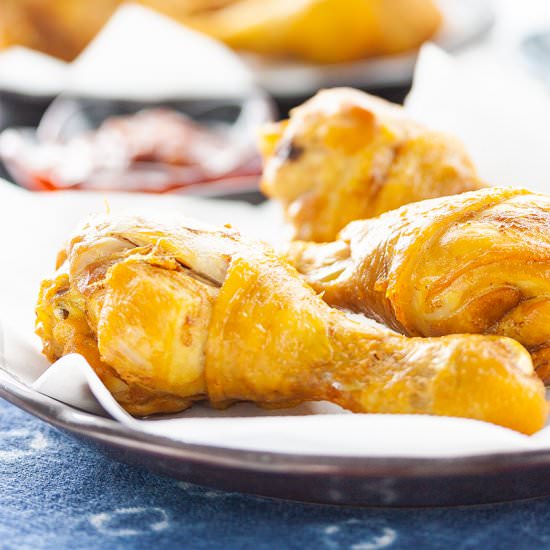 Ayam ungkep (fried chicken)