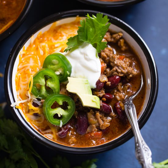 The Best Beef Chili