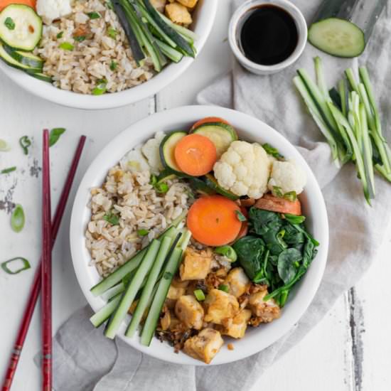 Easy Lemongrass Tofu