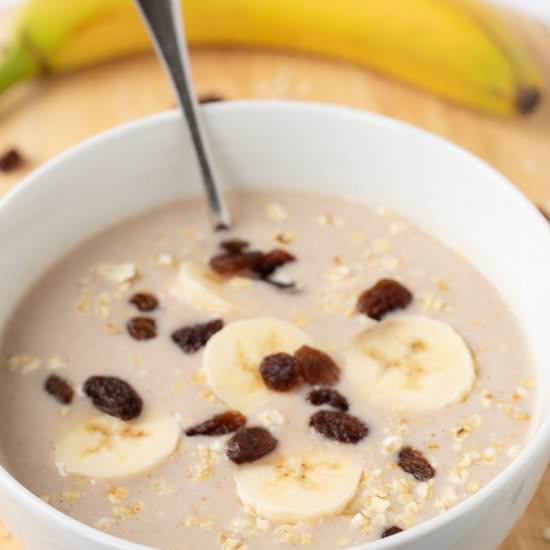 Banana Cinnamon Overnight Oats