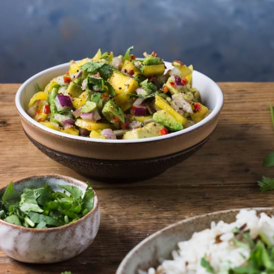 Mango Avocado Salad